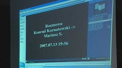 Rozmowa III Kornatowski z Mariuszem S.