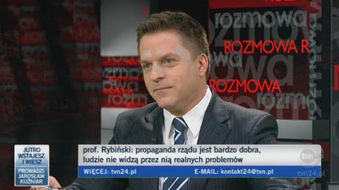 "Rozmowa Rymanowskiego" 26.04 cz. I (TVN24)