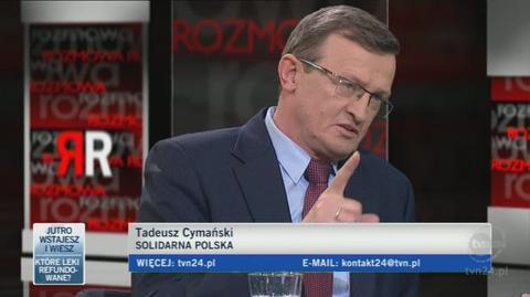 "Rozmowa Rymanowskiego" cz.2 (TVN24)