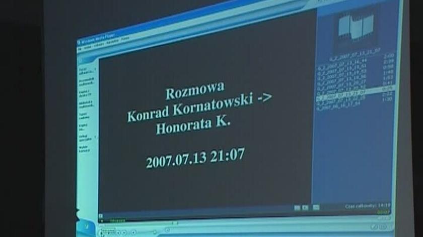 Rozmowa VII Kornatowski z Honoratą K.