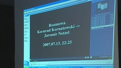 Rozmowa VIII Kornatowski z Netzlem