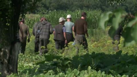 Rozmowa z ukraińskimi górnikami, którzy poszukują szczątków samolotu