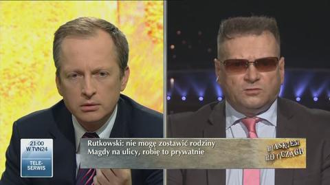 Rutkowski: Powiedziałem, że jeśli coś zataili, będę okrutny