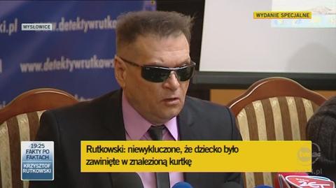 Rutkowski stwierdził, że rodzice ojca dziecka podejrzewali matkę (TVN24)