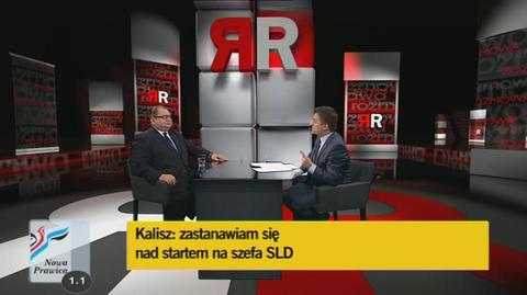 Ryszard Kalisz a TVN24