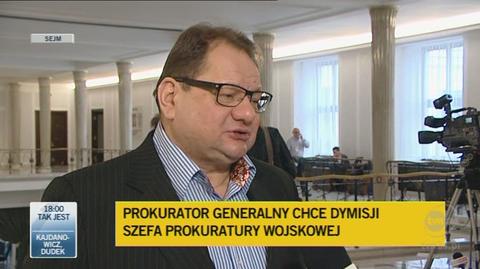 Ryszard Kalisz (SLD): Nie sądzę, by ten wniosek był skuteczny (TVN24)