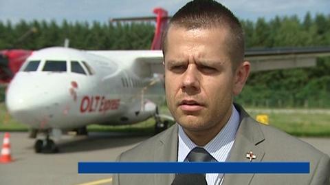 Rzecznik lotniska w Gdańsku o aresztowaniu samolotu OLT