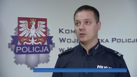 Rzecznik małopolskiej policji mówi o pracy funkcjonariuszy w Bochni