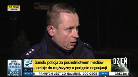 Rzecznik podkarpaciej policji mówi o bieżącej sytuacji