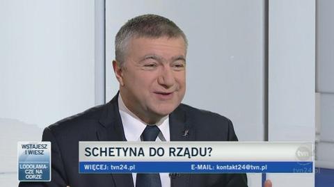 Rzecznik rządu twierdzi, że wewnątrz Platformy nie ma konfliktu (TVN24)