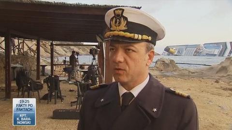 Rzecznik straży przybrzeżnej Cosima Nicastro: "Musieliśmy natychmiast zawiesić działanie ekip ratunkowych" (ReutersTV)