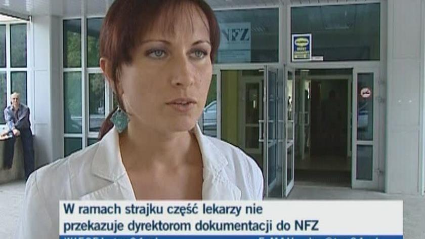 Rzecznik szpitala w Łodzi  Adrianna Sikora: ten sposób protestu przyniesie szpitalowi straty