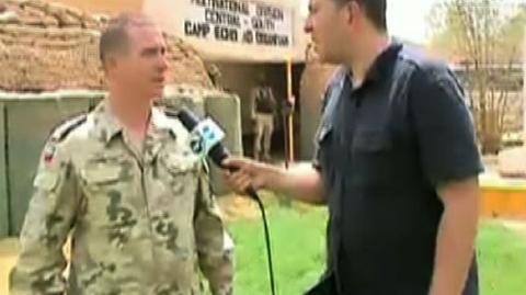 Rzecznik wielonarodwej dywizji w Iraku: Z całą stanowczością - to wszystko przez pogodę (TVN24)