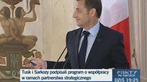 Sarkozy: Kijów jest w Europie (TVN24)