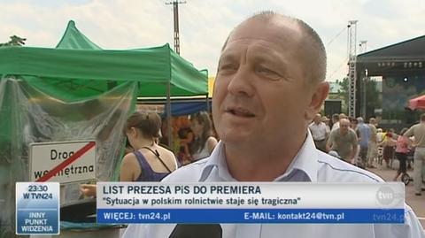 Sawicki o Kaczyńskim (TVN24)