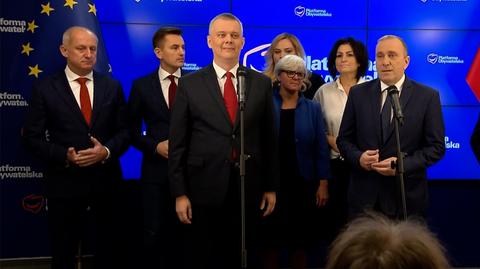 Schetyna rezygnuje z wyścigu po fotel szefa PO