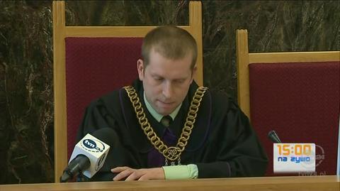 Sędzia Dominik Czeszkiewicz o zeznaniach zakonnicy