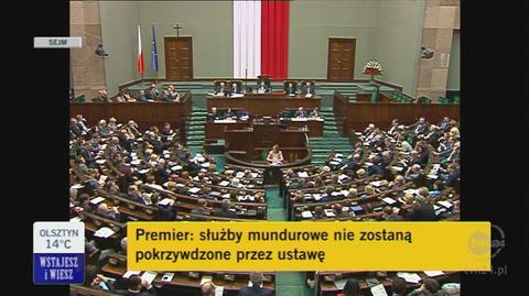 Sejm zagłosował ws. mundurówek