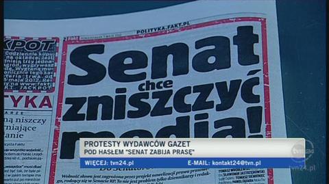 Senator Piotr Zientarski o nowelizacji prawa prasowego