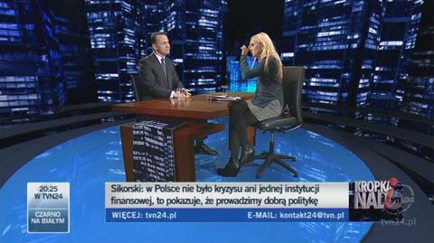 Sikorski: Nie jesteśmy wyspą (TVN24)