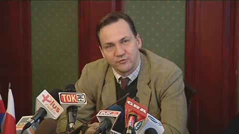 Sikorski podziękował Jarosławowi Kaczyńskiemu (TVN24)