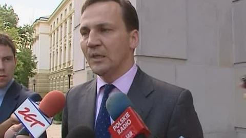 Sikorski: Prezydent ma inne zdanie ws. negocjacji z Amerykanami