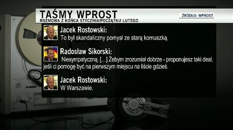Sikorski, Rostowski i wyborczy "deal"