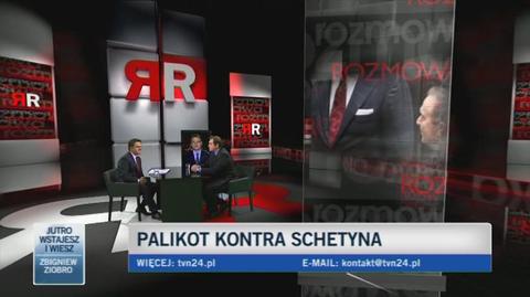 Sławomir Nitras żartuje na temat niskiej frekwencji w prawyborach (TVN24)