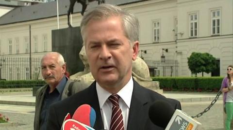 Sławomir Rybicki o spotkaniu w prezydenta