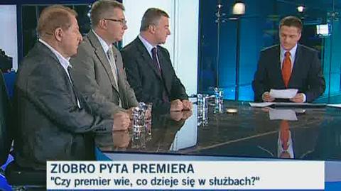 "Służby nie chodzą na samopas"