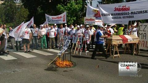 "Solidarność" teraz i kiedyś (TVN24)