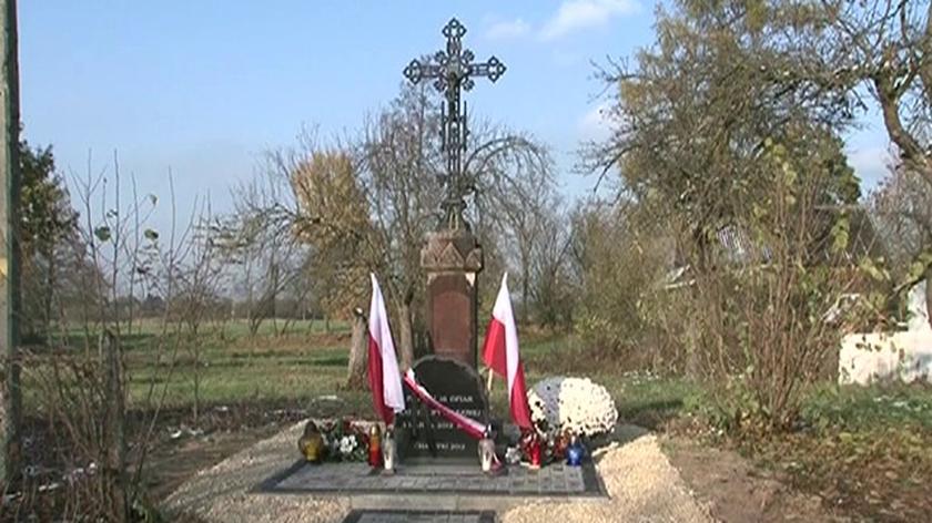 Sołtys Chałupek o pomniku ku czci ofiar