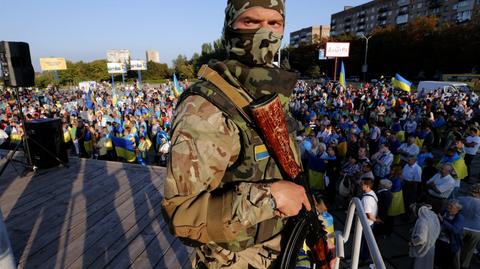 Specjalny wysłannik TVN24: Mariupol szykuje się do obrony przed separatystami