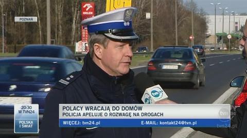 Sposób wielkopolskich policjantów (TVN24)