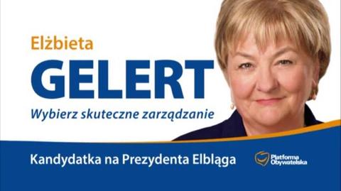 Spot wyborczy Elżbiety Gelert, kandydatki na prezydenta Elbląga