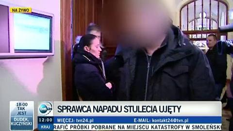 Sprawca napadu stulecia ujęty 