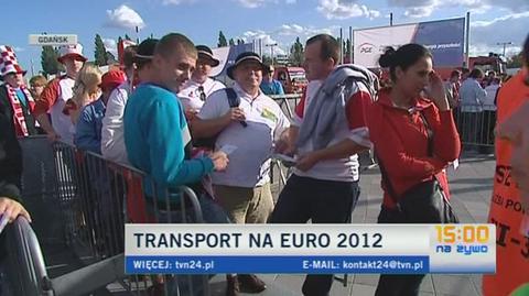 Stan przygotowań do Euro w Gdańsku (TVN24)