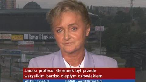 Staniszewska: zawsze myślał o Polsce, nie o sobie\TVN24