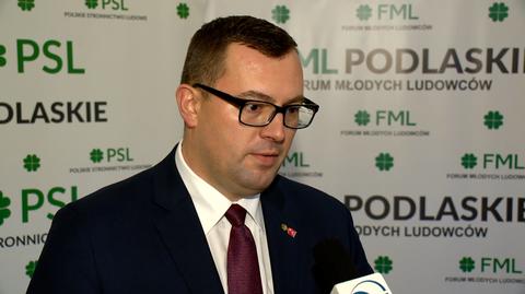 Stefan Krajewski (PSL) i Jarosław Rusiecki (PiS) o przeróbce zdjęcia z OSP