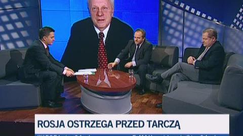 Stefan Niesiołowski o amerykańskich bazach w Polsce (TVN24)
