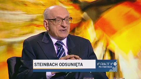 "Steinbach kłamie"/TVN24