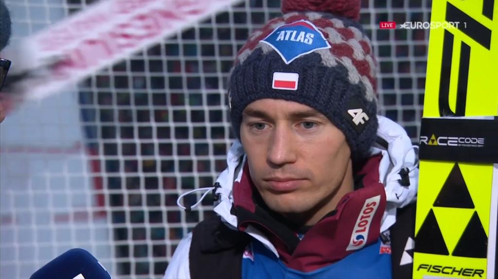 Stoch po konkursie w Innsbrucku