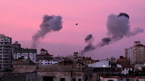 "Strefa Gazy była ostrzeliwana ze wszystkich możliwych stron"