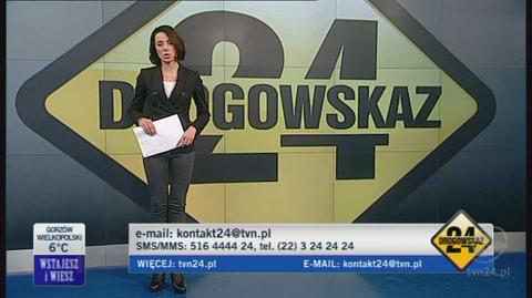 Sytuacja na drogach północnej Polski (Drogowskaz 24)