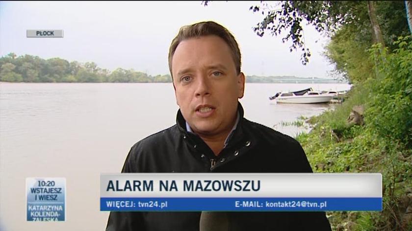 Sytuacja powodziowa w Płocku