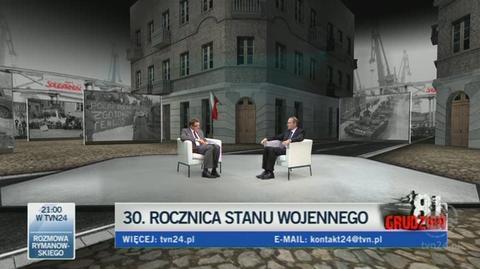 Szef  IPN m.in. o karaniu twórców stanu wojennego