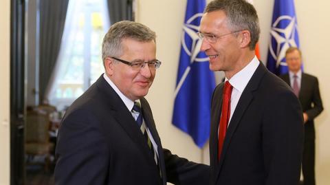 Szef NATO: uznajemy silną rolę Polski w Sojuszu