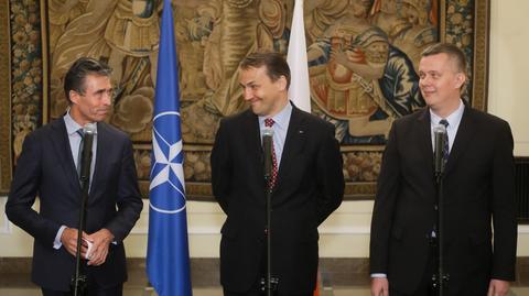 Szef NATO zapewnia o poparciu dla Polski
