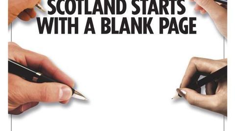 Szkockie wydania gazet starają się być neutralne