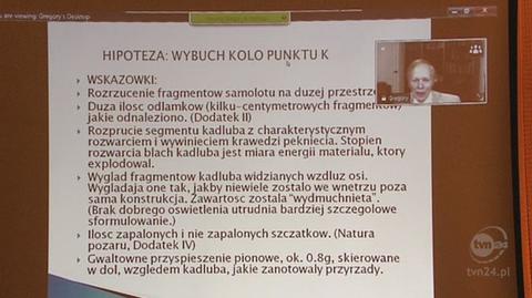 Szuladziński o hipotezie wybuchu podczas posiedzenia komisji Antoniego Macierewicza, 04.04.2012